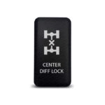 CH4x4 Push Switch for Toyota - Center Diff Lock Symbol