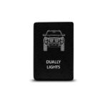 CH4x4 Small Push Switch for Toyota 4Runner – Dually Lights Symbol