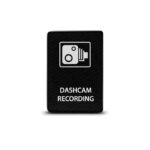 CH4x4 Small Push Switch for Toyota – Dashcam Recording Symbol