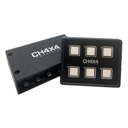 CH4X4 Universal 6 Gang LED Touch Screen Panel