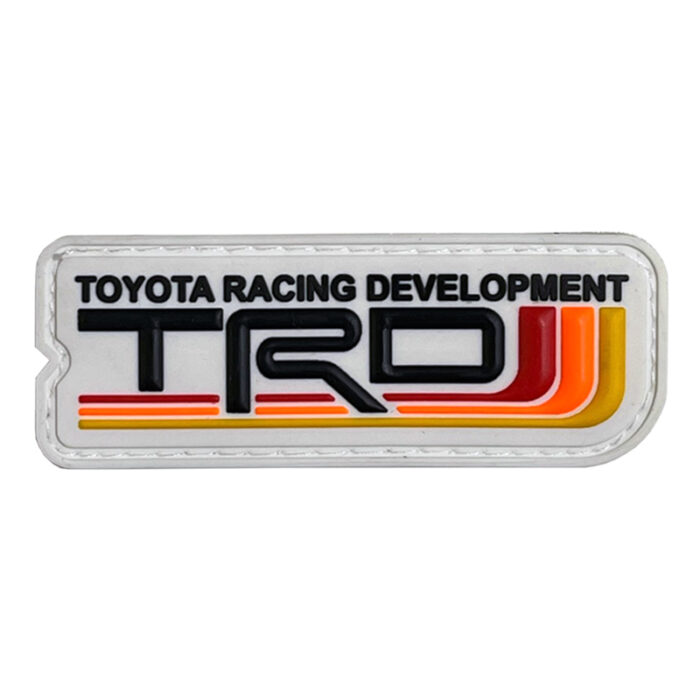 CH4X4 3D PVC Velcro Patches - TRD Emblem