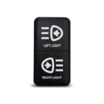 CH4x4 Dual Push Switch for Toyota – Left & Right Light Symbol