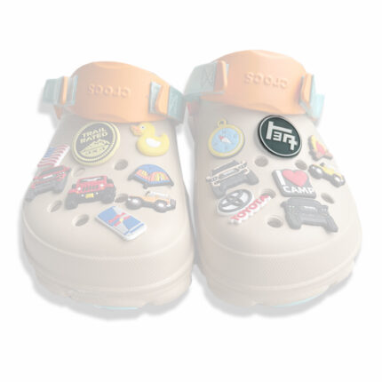 CH4X4 TEQ Logo Shoe Charm - Jibbitz for Crocs