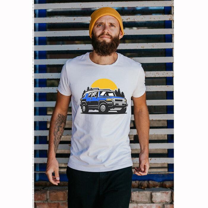 CH4X4 FJ Cruiser Premium T-Shirt for Toyota enthusiasts